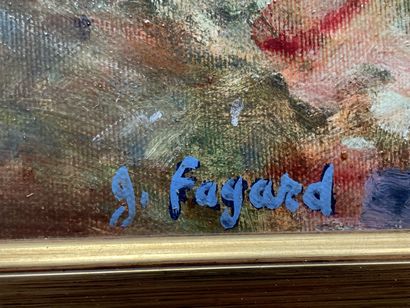 Gérard FAGARD (1938) 
Le kiosque à musique...