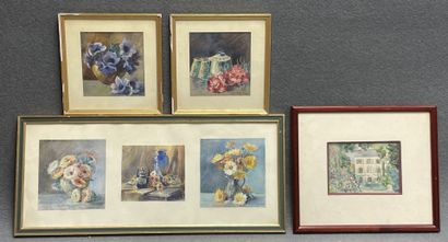Suzanne LE DUC-LEDÉ ( XX°) 
Nature morte...
