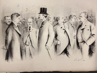 DORVILLE, Noël (1874-1938)
 Le monde politique...