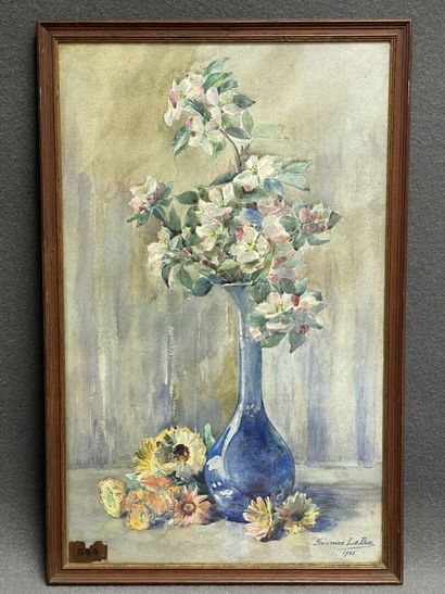 Suzanne LE DUC-LEDÉ ( XX°) 
nature morte...