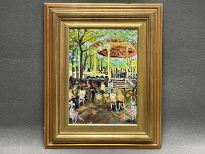 Gérard FAGARD (1938) 
Le kiosque à musique...