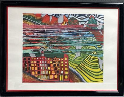 Friedensreich HUNDERTWASSER ( 1928-2000)....