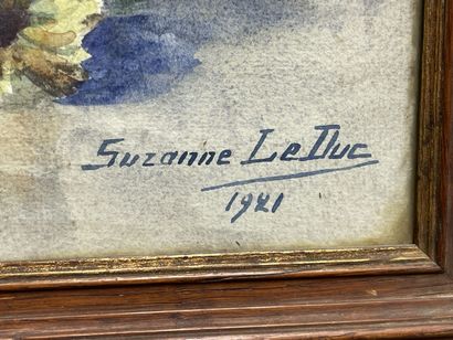 Suzanne LE DUC-LEDÉ ( XX°) 
nature morte...
