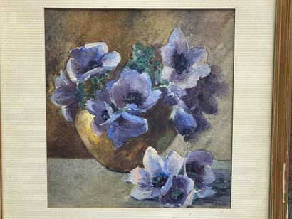 Suzanne LE DUC-LEDÉ ( XX°) 
Nature morte...
