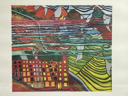Friedensreich HUNDERTWASSER ( 1928-2000)....