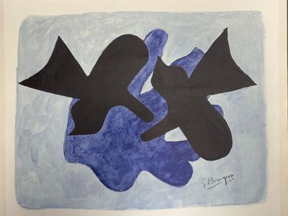 D'après Georges BRAQUE
Oiseaux, affiche,...