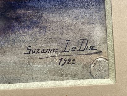 Suzanne LE DUC-LEDÉ ( XX°) 
Nature morte...