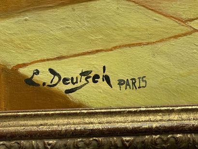 Ecole Française XX° d'après L. DEUTSCH Paris
Nubien...