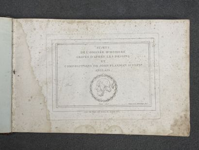 Sujets de l'odyssée d'Homere gravés d'après...