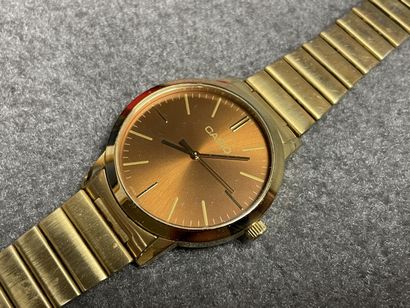 Lot de quatre montres: 
Casio, Pierre Cardin,...