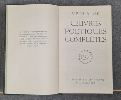 LA PLEIADE - Neuf volumes