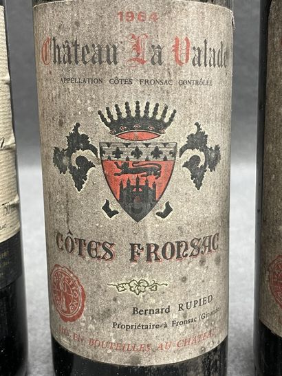 4 bouteilles: 
-Chateau la Valade, Cotes...