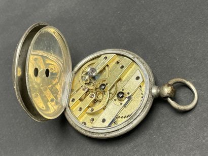 Deux montres de poche en argent 925°/00 et...
