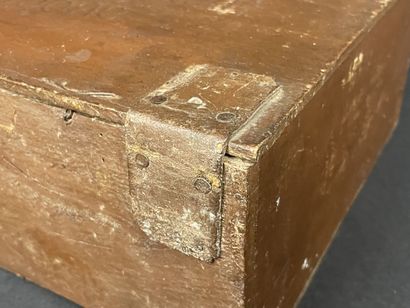 Coffret en bois pour les chocolats Debauve...