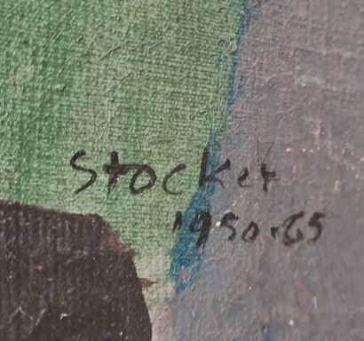 STOCKER ( XX°)
Les hiboux
huile sur toile...
