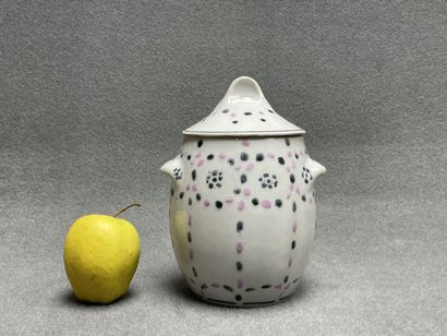 GALATRY Limoges
Pot couvert en porcelaine...