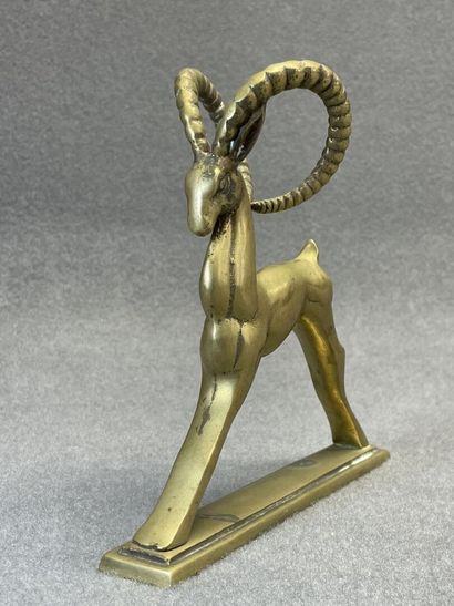 Statuette en bronze Art Déco - Antilope
20...