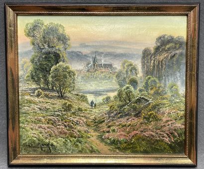 L. MARY ( XX°
Bruyères sur la Creuse
huile...