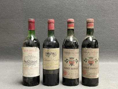 4 bouteilles: 
-Chateau la Valade, Cotes...