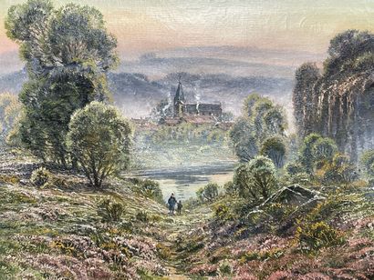 L. MARY ( XX°
Bruyères sur la Creuse
huile...