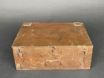 Coffret en bois pour les chocolats Debauve...
