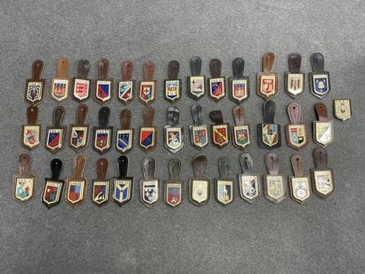 Collection de 39 insignes Pucelles de CR...