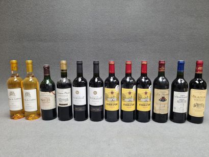 Divers BORDEAUX
12 bouteilles