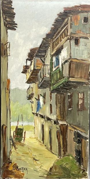 Etienne BELLAN (1922-2000)
Vue du ruelle....