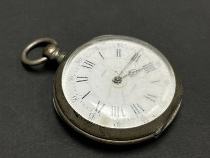Deux montres de poche en argent 925°/00 et...