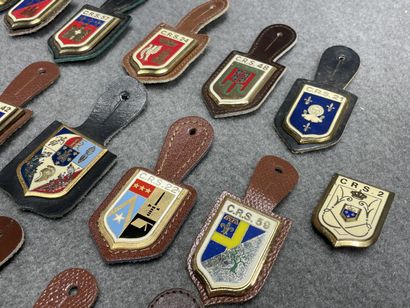 Collection de 39 insignes Pucelles de CR...