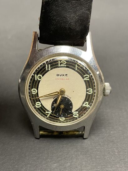 Montre bracelet DUKE 
Années 1950.
D. :33...