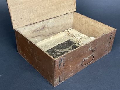 Coffret en bois pour les chocolats Debauve...