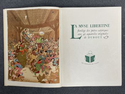 DUBOUT :
LA MUSE LIBERTINE. 
Florilège des...