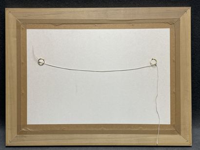 Ecole Française début XX°
Bord de mer au...