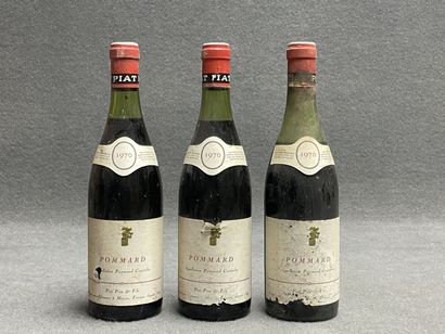 Pommard. Domaine Piat père & fils. 
1970....