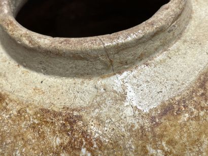 Pot à gingembre en grès émaillé. Chine.
H:...