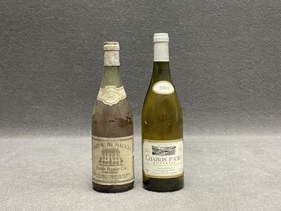 CHABLIS. 
-Chablis 1 er cru, domaine Montmain...