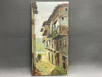 Etienne BELLAN (1922-2000)
Vue du ruelle....