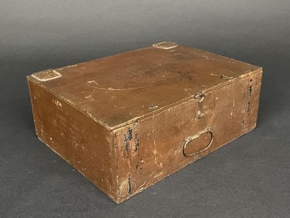 Coffret en bois pour les chocolats Debauve...
