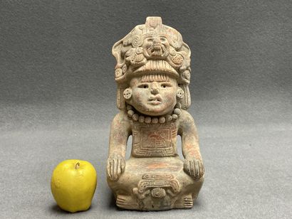 Dieu inca, 
Replique en terre cuite. 
H....