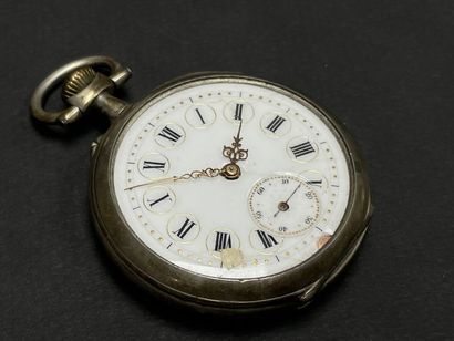 Deux montres de poche en argent 925°/00 et...