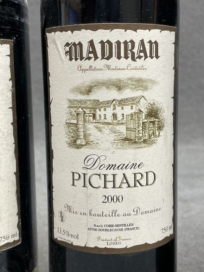 5 bouteilles: 
-Madiran, Domaine Pichard....