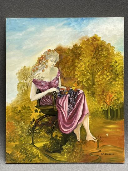 Rose Marie BONDOUX ( 1952) 
Allégorie de...