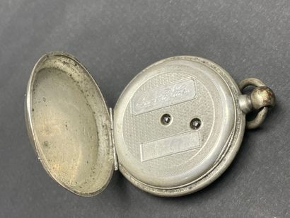 Deux montres de poche en argent 925°/00 et...