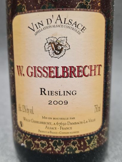 Vin d'Alsace GISSELBRECHT: 12 bouteilles
1...