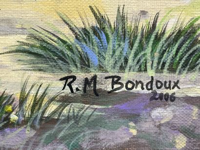 Rose Marie BONDOUX ( 1952) 
Femme sur la...