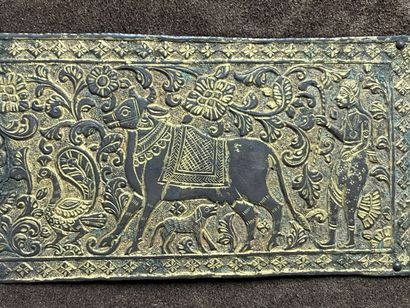 INDE du Sud - XVIIIe siècle. 
Bas relief...