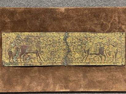 INDE du Sud - XVIIIe siècle. 
Bas relief...