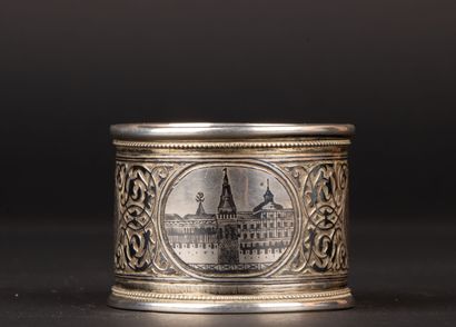 RUSSIE - Fin du XIXe siècle. 
Rond de serviette...