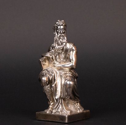 Moïse., d'après Michel Ange.
Statuette en...